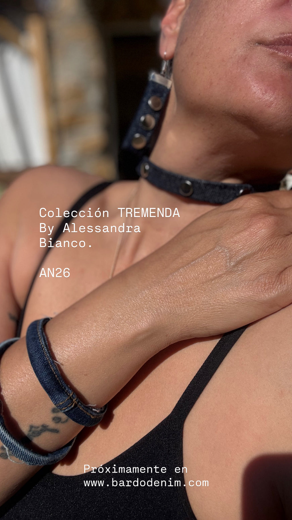 Product title Unique Handmade Recycled Denim Long Earrings Blue Statement Hypoallergenic | Bardo